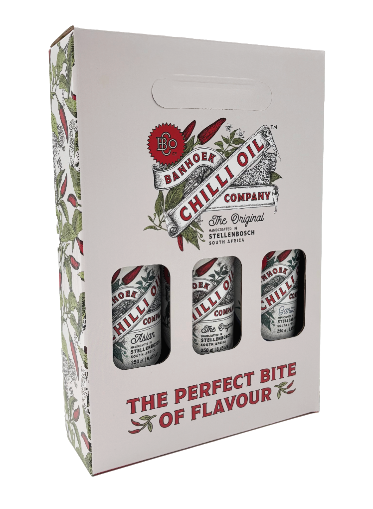 Banhoek Chilli Oil Mixed 3 Pack