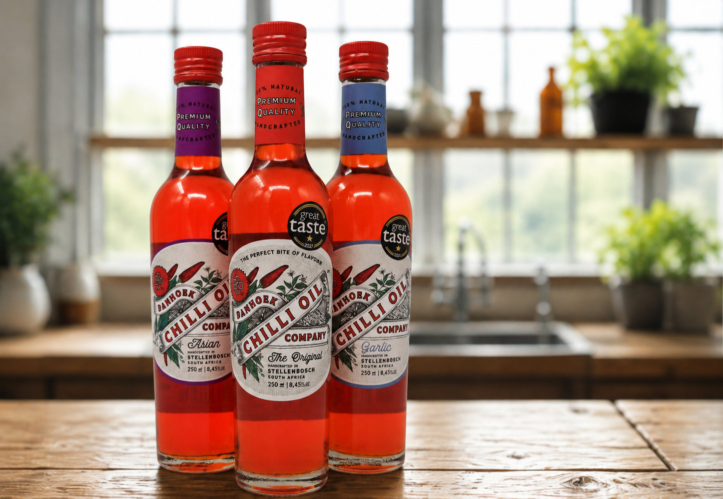 Banhoek Chilli Oil Mixed 3 Pack